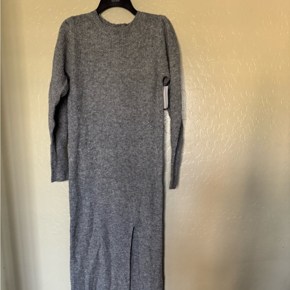 Noisy May long sleeve midi soft side slit sweater